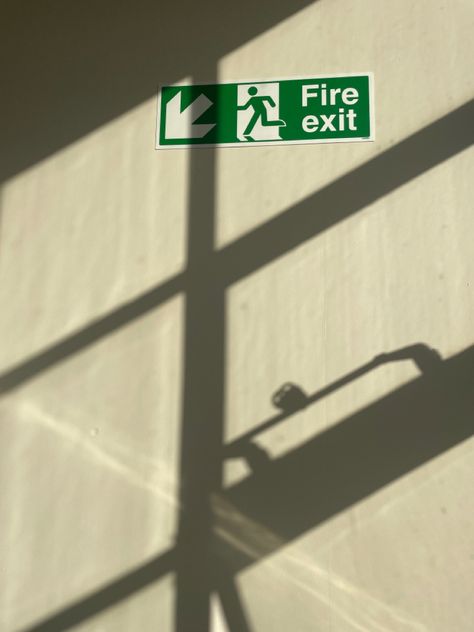 Fire exit, Photo, Photography, Window, Shadows Fire Exit, Nervous Breakdown, The Exit, Reading Journal, Dark Wallpaper, A Fire, Aesthetic Photo, Ronaldo, Iphone 12