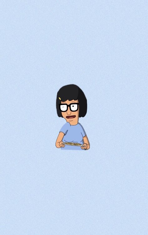 Tina Belcher wink Tina Belcher Icon, Tina Belcher Aesthetic, Tina Belcher Tattoo, Louis Belcher, Bobs Burgers Wallpaper, Bobs Burgers Tina, Bobs Burger, Blue Bob, Things Wallpaper