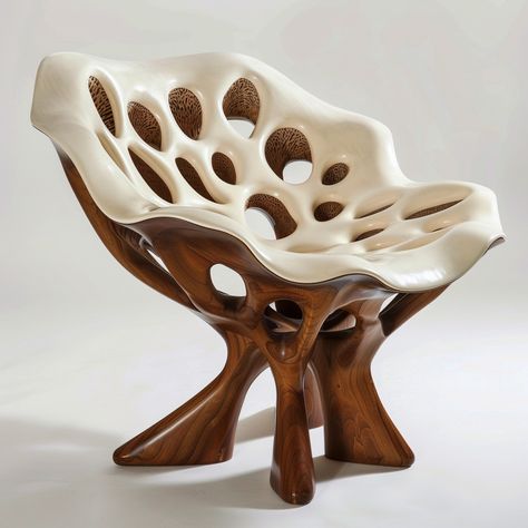 Organic Industrial Design, Biomimicry Design Products, Alien Furniture, Topology Optimization, Biomorphic Design, Nature Furniture, Organic Objects, Practice Sketching, Ergonomic Furniture