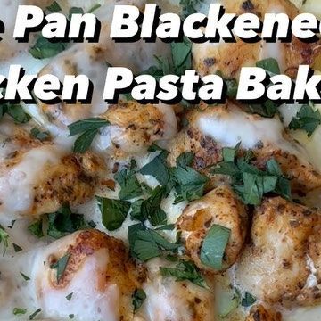 Sarah Thomas on Instagram: "One Pan Blackened Chicken Pasta Bake Spicy, creamy and easy to make, this one pan blackened chicken pasta bake is a weeknight win. I partnered with @smartchicken_official to bring you this delicious dinner recipe. #ad The chicken tenderloins are cubed and dusted in my almost famous blackening spice. Pan seared then tossed with cheese ravioli, tender broccoli florets and the most delicious creamy Alfredo style sauce. #smartchickenpartner This dinner recipe checks all the boxes. It has carbs, protein and vegetables! Perfect for nights when you want something fast but don’t have a ton of time, you must give this recipe a try. If you’re new here, Smart Chicken is the reason I started eating chicken again after 9 years without. Smart Chicken’s chickens are