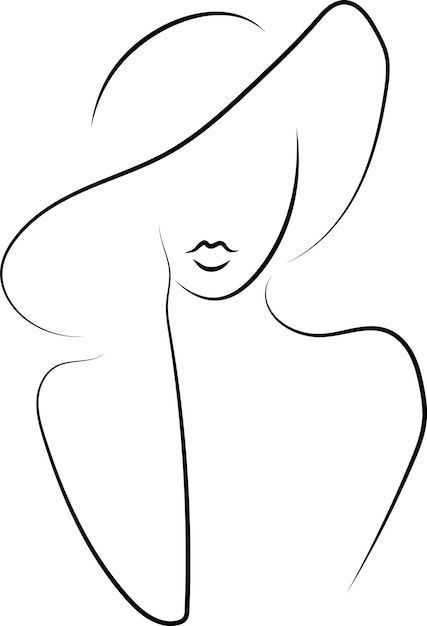 Silhouette Ideas Art, Female Outline Drawing, Womens Silhouette Drawing, Women Outline Art, Cool Silhouette Art, Silhouette Drawing Ideas, Female Face Silhouette, Silhouette Art Ideas, Black Silhouette Art