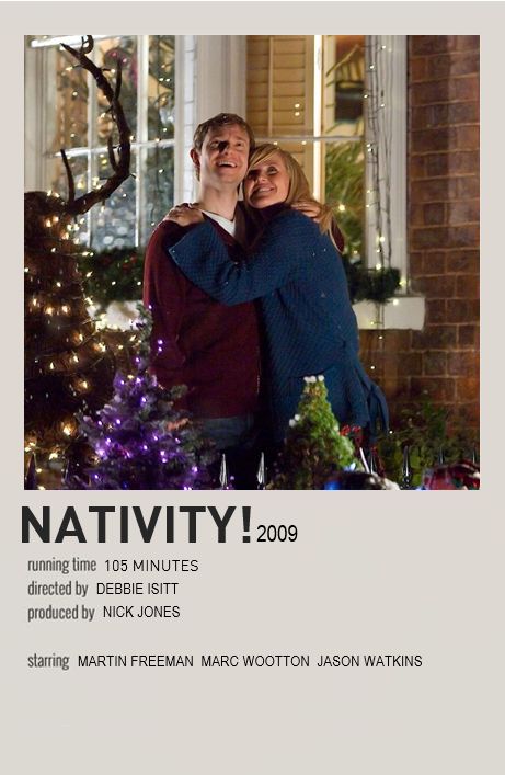 Nativity Poster, Nativity Movie, Christmas Films, Polaroid Poster, Martin Freeman, Christmas Movies, Nativity, Collage, Christmas