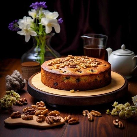 Eggless Date and Walnut Cake With our Eggless Date and Walnut Cake recipe, indulge in the irresistible combination of sweet dates, crunchy walnuts, and a moist, flavorful cake. This delightful dessert is perfect for satisfying… Eggless Dates And Walnut Cake, Dates Walnut Cake Recipe, Eggless Dates Cake Recipe, Date Cake Recipe, Walnut Cake Recipe, Date And Walnut, Date And Walnut Cake, Butter Cakes, Date Cake