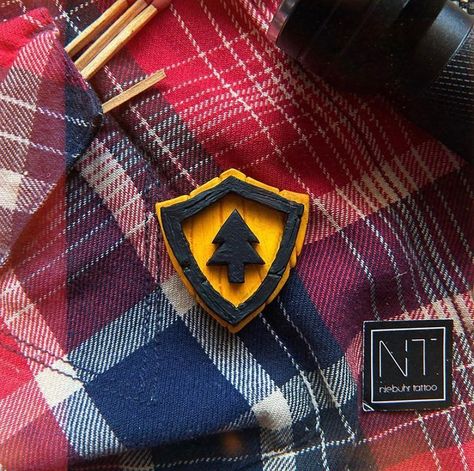 Firewatch on Instagram: “Cool homemade badge made by @niebuhr_tattoo 😍🌲” Firewatch Tattoo, Instagram Cool, Tattoos, Quick Saves, Instagram