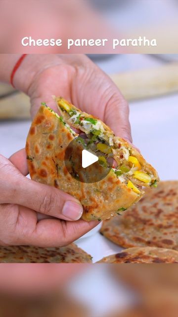 Paneer Cheese Paratha, Paneer Paratha Recipes, Indian Starter Recipes, Paratha Bread, Paneer Paratha, Paneer Cheese, Breakfast Recipes Indian, Paratha Recipes, Recipes Snacks