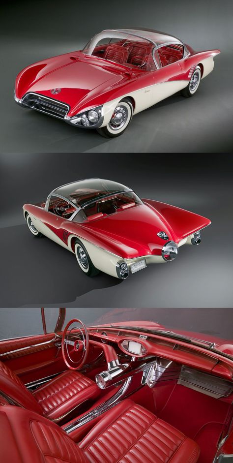 1956 Buick Centurion Concept Buick Centurion, Opel Gt, 1956 Buick, Concept Cars Vintage, Rat Rods, Weird Cars, American Classic Cars, Audi R8, Koenigsegg