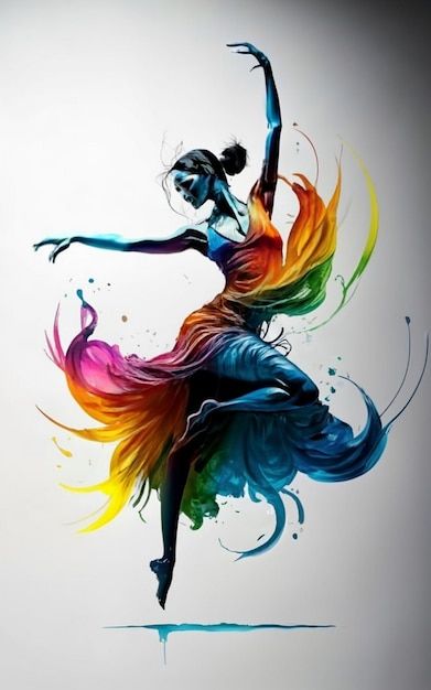 Lady of Dance Silhouette Salsa Dancer Tattoo, Symmetric Painting, Women Silhouette Art, Female Silhouette Art, Dance Clipart, Dancer Tattoo, Dancing Clipart, Tango Art, Dance Artwork