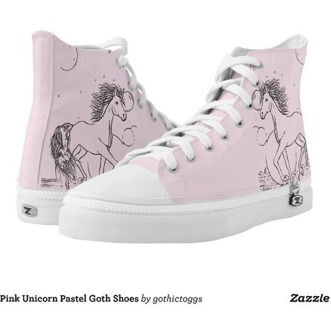 Pink Unicorn Pastel Goth Shoes (€92) ❤ liked on Polyvore featuring shoes, pastel shoes, gothic lolita shoes, gothic shoes, goth shoes and gothic footwear Pastel Goth Shoes, Weird Outfits, Shoes Gothic, Shoes Pastel, Pastel Shoes, Unicorn Shoes, Goth Shoes, Gothic Shoes, Crazy Outfits