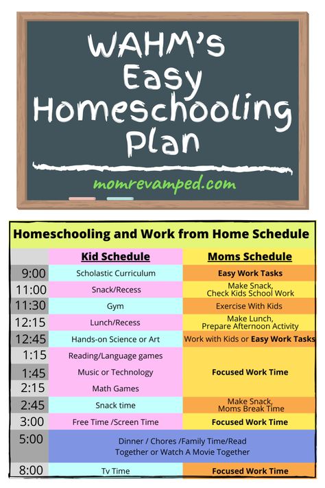 Homeschool Mom Schedule, Work From Home Schedule, Free Online Education, Home Schedule, Free Online Learning, Homeschool Education, Kids Schedule, Homeschool Inspiration, School Schedule