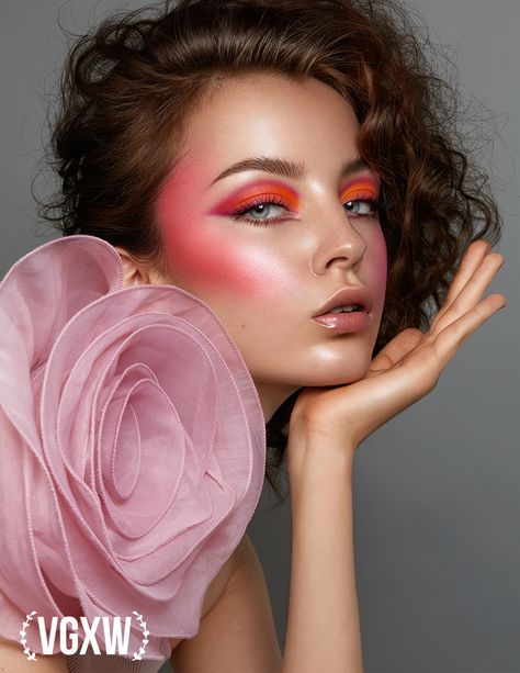 High Fashion Makeup Editorial, Fashion Makeup Photography, Photographic Makeup, Fashion Editorial Makeup, Makeup Magazine, Bold Makeup Looks, High Fashion Makeup, Beauty Makeup Photography, Fashion Model Photography