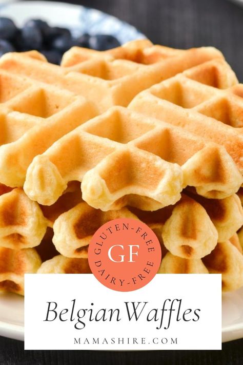 Waffle Gluten Free, Gluten Free Belgian Waffle Recipe, Best Gluten Free Waffles, Gf Waffle Recipe, Waffle Recipe Gluten Free, Gluten Free Waffles Easy, Gluten Free Waffles Recipe, Gluten Free Waffle Recipe, Gluten Free Belgian Waffles