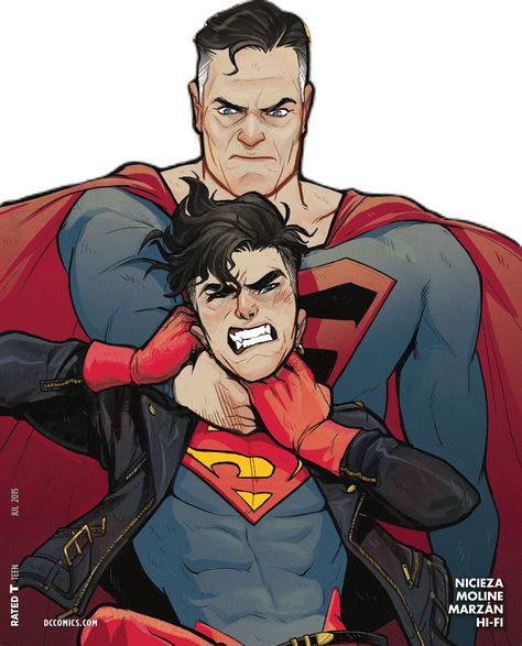 Konner Kent, Dc Comics Funny, Conner Kent, Super Boy, Super Family, Pop Illustration, Superman Family, Comic Characters, Arte Dc Comics