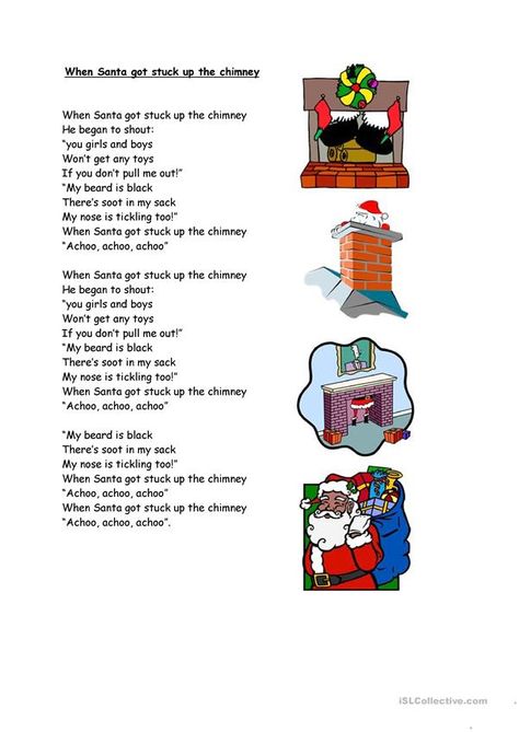 When Santa Got Stuck Up The Chimney, Christmas Fingerplays, Winter Songs For Preschool, Preschool Christmas Songs, Eyfs Christmas, Storytelling Activities, Songs Preschool, Christmas Elementary, Christmas Concert Ideas