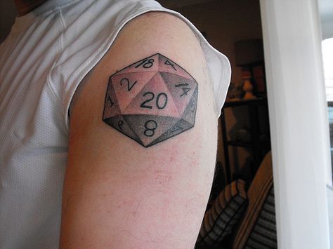 D20 Tattoo Simple, D20 Tattoo, 20 Tattoo, Dice Tattoo, Uv Tattoo, Nerd Tattoo, L Tattoo, Geek Tattoo, Wrist Tattoo