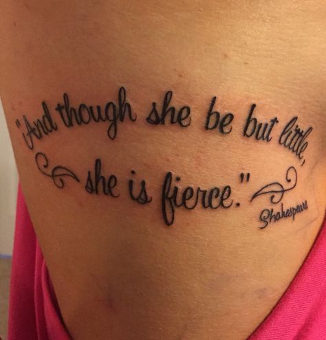 She Is Fierce Tattoo, Tats With Meaning, Fierce Tattoo, Tiny Tattoos For Women, Midsummer Night's Dream, She Is Fierce, Cute Tattoos For Women, Tattoo Meaning, Iron Beads