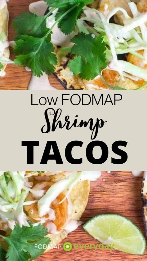 Low Fodmap Shrimp, Ibs Foods To Eat, Low Fodmap Diet Plan, Fodmap Diet Plan, Fodmap Meal Plan, Low Fodmap Diet Recipes, Lime Crema, Fodmap Diet Recipes, Ibs Recipes