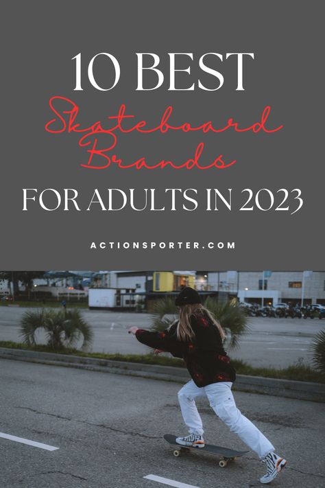 Ready to shred the streets in style? Our list of the best skateboard brands for adults in 2023 has got you covered. You'll find everything you need to step up your skating game. These boards are built to last, with quality materials and innovative designs that will help you stand out from the crowd. So whether you're hitting the park or cruising the streets, these skateboards will help you skate like a pro. Best Skateboard Brands, Skateboard Branding, Skateboard Brands, Mike Carroll, Street Skater, Umbrella Company, Best Skateboard, Nyjah Huston, Baker Skateboards