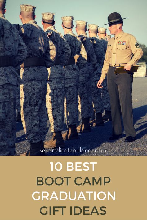 Completion of boot camp is a wonderful achievement. Consider a gift for Basic Training Graduation for the next chapter of their military lives. Marine Graduation Gifts, Navy Basic Training, Marine Corps Graduation, Boot Camp Graduation Gifts, Navy Boot Camp Graduation, Basic Training Graduation, Marine Graduation, Marine Sister, Navy Graduation