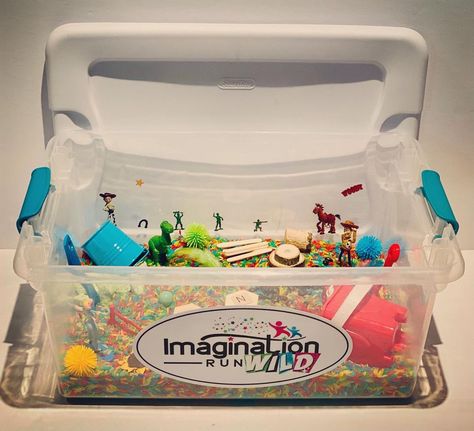 Toy Story Sensory Bin, Story Sensory Bin, Sensory Art, Story Birthday, Toy Story Birthday Party, Toy Story Birthday, Sensory Bin, Sensory Bins, First Order