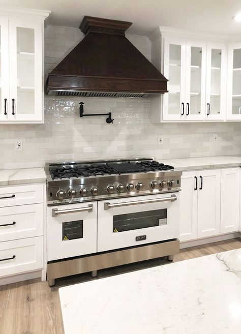 White Cloe Tile Kitchen, Villa Zellige Pearl Opal Polished Ceramic Tile, White Shiny Backsplash, Cloe White Backsplash, Cloe Backsplash Kitchen, Chloe White Tile Bedrosians, Cleo Tile Backsplash, Chloe Tile Kitchen Backsplash, Bedrosians Cloe Tile White