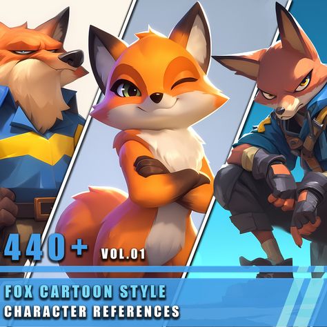 Fox Cartoon, Style Character, Character Designer, Character References, 2d Character, Character Reference, Cartoon Style, Cartoon Styles, To Start