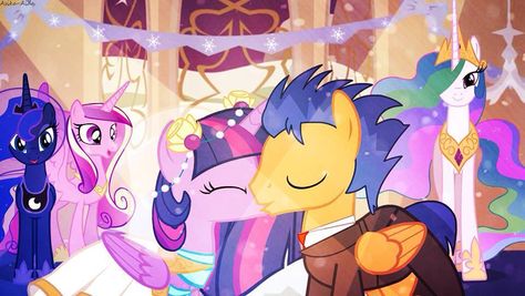 Twilight and Flash Flash And Twilight Sparkle, Twilight And Flash, Twilight X Flash, Flash Sentry, Crystal Ponies, Mlp Ships, Mlp Twilight Sparkle, Mlp Twilight, My Little Pony Twilight