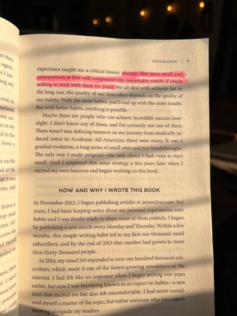 Atomic Habits Instagram Story, Atomic Habits Book Quotes, Habits Book, Habit Books, Habit Quotes, Atomic Habits, Recommended Books, Recommended Books To Read, Anything Is Possible