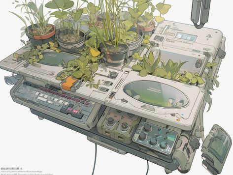 ArtStation - 🍀 Unorganized Idea, Eco City, Concept Art Tutorial, Retro Robot, Isometric Art, Arte Cyberpunk, Game Concept, Cool Sketches, Fantasy Concept Art