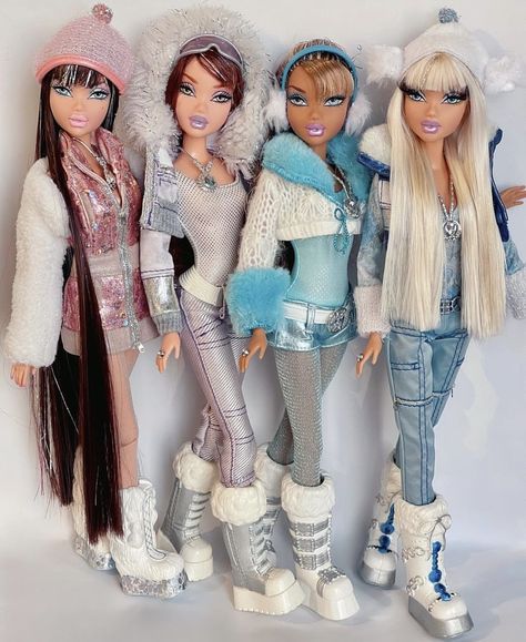 My Scene Barbie, Pink 2000s, Barbie Photos, Bratz Doll Outfits, Brat Doll, Bratz Girls, Bratz Inspired Outfits, Dream Doll, Barbie Fashionista