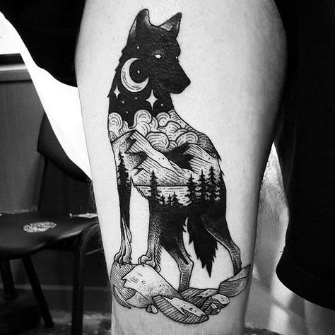 Do your spirit animal proud with these designs Pocahontas Tattoos, Trident Tattoo, Tattoo Diy, Tatuagem Masculina Pequena, New Tattoo Designs, Tattoo Trend, Wolf Tattoo Design, Disney Tattoo, Diy Tattoo