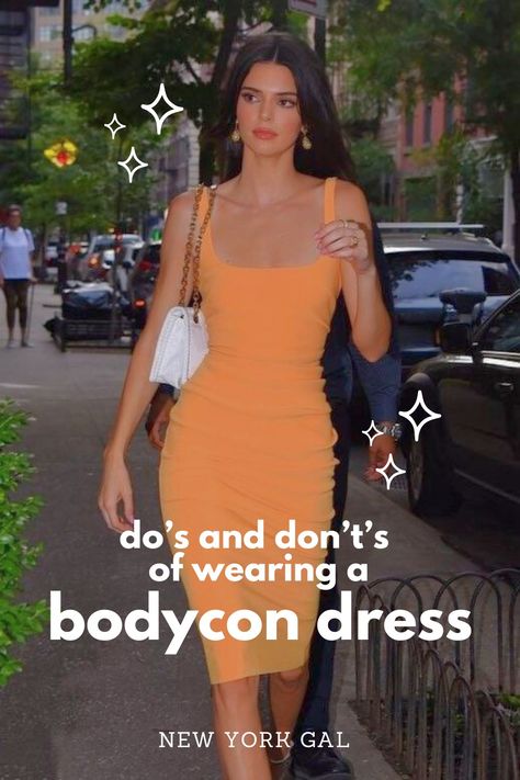 Slay your #bodycon dress game with these tips to enhance your body shape and highlight your best curves! #fashion #outfitinspo #bodycondress #hourglass #pearshape #curvybodytype #dressideas Hairstyle On Bodycon Dress, Hairstyle With Bodycon Dress, Style Black Bodycon Dress, Party Bodycon Dress, Body On Midi Dress Outfit, Bra For Bodycon Dress, How To Style A Midi Bodycon Dress, Bodycon Day Dress, Black Bodycon Dress Styling