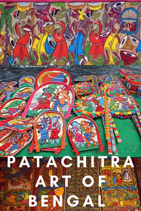 West Bengal Aesthetic, West Bengal Culture, Bengali Art Paintings, Bengal Aesthetic, Bengali Art Culture, Bengal Patachitra, Bangladesh Culture, Bangladeshi Art, Kolkata Painting