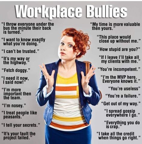 Workplace Bully, Workplace Bullies, Bully Boss, Work Environment Quotes, Toxic Workplace, Environment Quotes, Hostile Work Environment, Workplace Quotes, Bad Boss