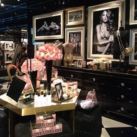 Victoria’s Secret Inspired Room, Victoria Secret Decor, Victoria Secret Inspired Room, Victoria Secret Room, Victoria Secret Shop, Victoria Secret Aesthetic, Old Money Interior Design, Old Money Interior, Bond Street London