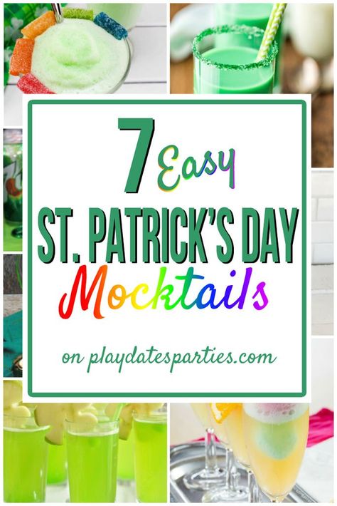 St Patty's Day Drinks, Leprechaun Drink, St Patricks Day Drinks, Kid Friendly Drinks, Lucky Charms Cereal, St Patricks Day Food, Vanilla Milk, Easy Drink Recipes, Green Shamrock