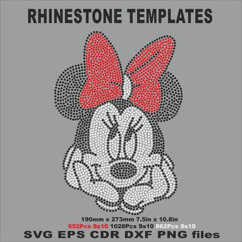 Rhinestone Templates, Rhinestone Designs Templates, Rhinestone Designs Pattern, Kitty Art, Hot Stones, Hello Kitty Art, Rhinestone Designs, Mickey Minnie, Download File