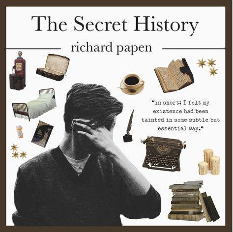 The Secret History Moodboard, Richard Papen Aesthetic, Richard Papen Fanart, The Secret History Richard, The Secret History Characters, The Secret History Fanart, Richard Papen, The Secret History Aesthetic, Henry Winter