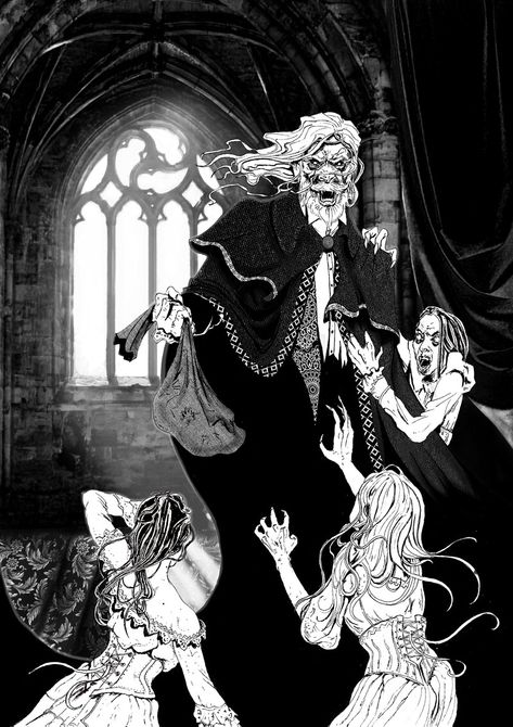 ArtStation - Bram Stoker's Dracula, Vlad Kochurov Dracula Book Fanart, Dracula Fanart Bram Stoker, Dracula Fanart, Dracula Bram Stoker, Dracula Book, Bram Stoker's Dracula, Bram Stoker, Classic Literature, Arctic Monkeys