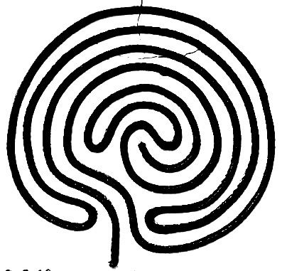 Ariadne's thread traces the path of the labyrinth Ariadne Tattoo, Greek Goddess Tattoo, Goddess Tattoo, Mythology Tattoos, Greek Goddess, Labyrinth, Thread, Tattoos