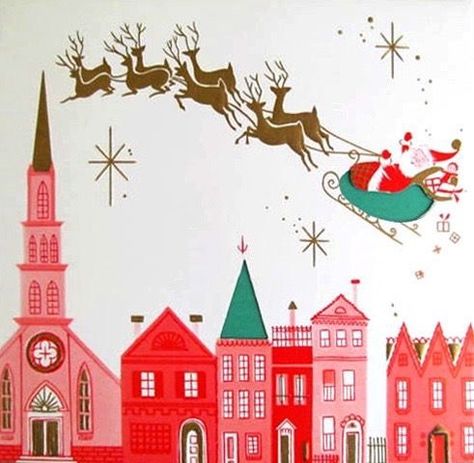 Vintage Christmas Images, Christmas Graphics, Old Christmas, Christmas Scene, Vintage Christmas Cards, Noel Christmas, Merry Little Christmas, Christmas Illustration, Christmas Love