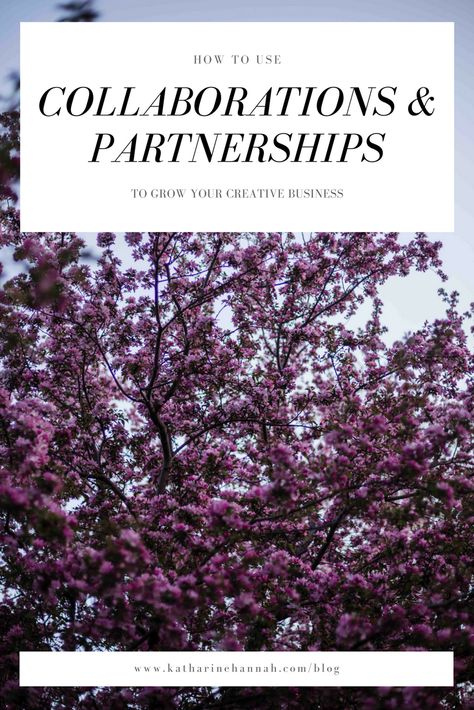 How to Use Collaborations & Partnerships to Grow Your Creative Business | Collaboration and partnerships are valuable tactic for growth in new (and not so new!) businesses. They provide room for creativity, building long lasting relationships and are a great investment in your business with little (or no) overhead costs. Business Collaboration, Lasting Relationships, Community Outreach, Small Business Success, Long Lasting Relationship, Brand Photographer, Free Advertising, Brand Collaboration, Music Business