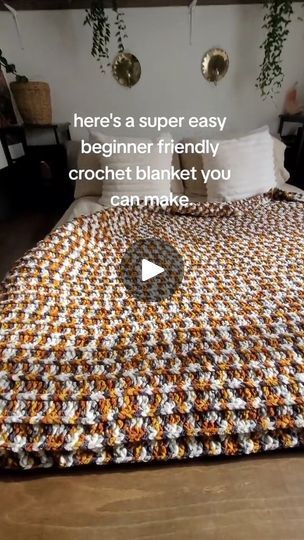 Bulky Yarn Crochet, Crochet Afgans, Winter Blankets, Large Blankets, Bulky Yarn, Weighted Blanket, Granny Squares, Love Crochet, Learn To Crochet