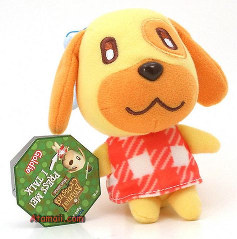 Goldie Animal Crossing, School Keychain, Animal Crossing Plush, Animal Crossing Wiki, Keychain Plush, Capricorn Birthday, Happy Home Designer, Animal Crossing Wild World, Plush Keychain