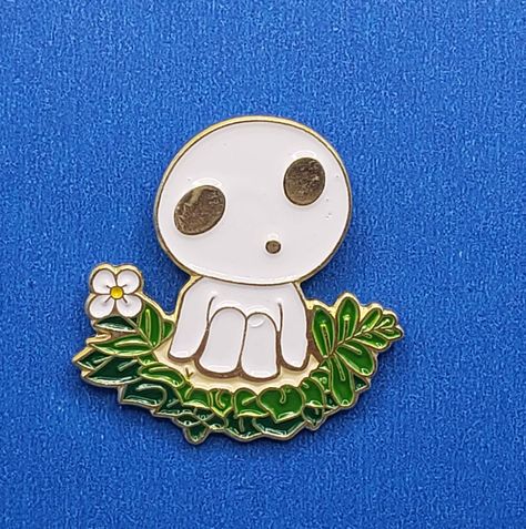 Excited to share the latest addition to my #etsy shop: Kodama Tree Spirit Pin | Anime Pin | Princess Moninoke https://etsy.me/3ARCYmH #white #green #kawaiipins #animepins #spiritedawaypins #japanesepins #giftitems #studioghiblipins #hayaomiyazakip https://www.etsy.com Kodama Tree Spirit, Pin Anime, Anime Pins, Tree Spirit, Cute Pins, Christmas Morning, Button Pins, Studio Ghibli, Pin Collection