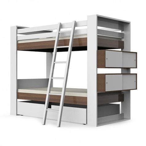 Ducduc Austin Bunk Bed Best Bunk Beds, Bunk Bed Safety, Bunk Beds For Boys Room, Designer Nursery, Attic Bed, Kids Bunk Bed, Adult Bunk Beds, Modern Bunk Beds, Baby Crib Mattress