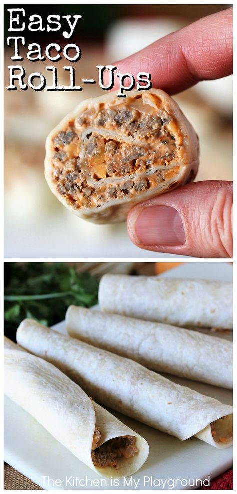 Taco Roll Ups, Taco Pinwheels, Taco Tortilla, Taco Roll, Tortilla Rolls, Roll Ups Recipes, Roll Ups Tortilla, Pinwheel Recipes, Soft Tacos