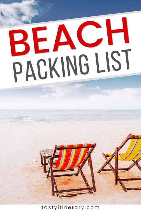 Beach Checklist, Beach Trip Packing List, Africa Packing List, Weekend Beach Trip, Beach Trip Packing, Beach Packing List, Trip Packing List, Beach Vacation Packing, Beach Vacation Packing List