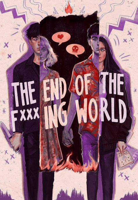 Vintage Posters The Weeknd, End Of The Fun**in World Poster, The End Of The F Ing World Poster, Eyedress Poster, James And Alyssa, Music Poster Ideas, Movie Poster Wall, Poster Room, Cat Air