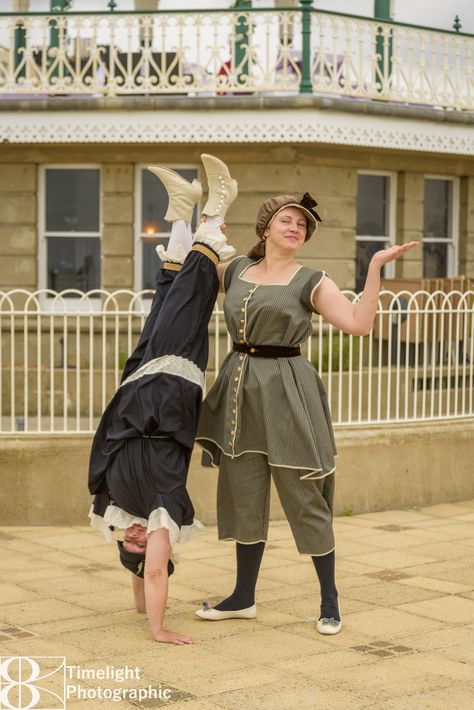 The Victorian Dressmaker  book outtakes.... just for a laugh :-) Victorian Activewear, Historical Costuming, People Poses, Sports Activewear, Historical Costume, Sportswear Women, Victorian Fashion, Dressmaking, Workout Clothes