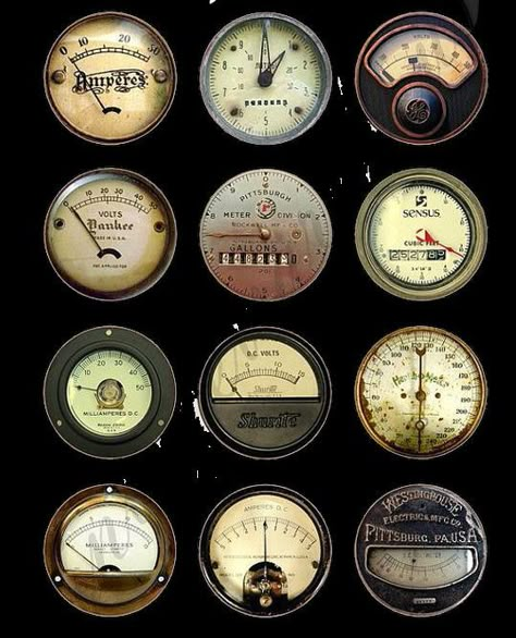 Décor Steampunk, Images Terrifiantes, Fotocamere Vintage, Steampunk Crafts, Steampunk Ideas, Retro Gadgets, Control Panels, Steampunk Design, Steampunk Art